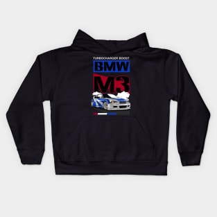 Turbocharger Boost GTR E46 Kids Hoodie